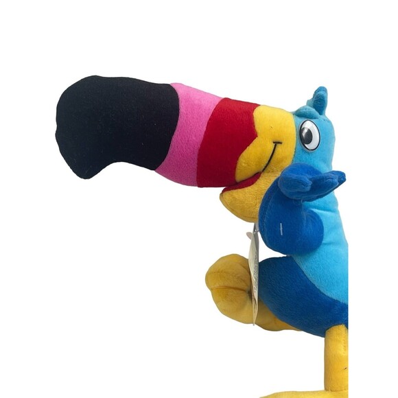 Toy Network Toucan Sam Kelloggs Team Tony Plush 12” Stuffed Animal Toy 2001 - Picture 4 of 16